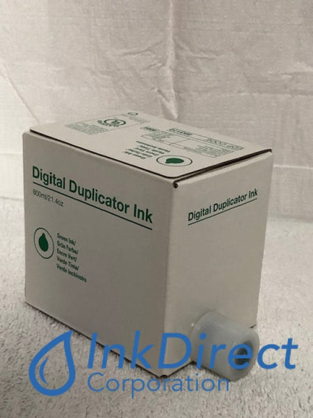 Genuine Ricoh 893172 Digital Duplicator Ink Ink Green