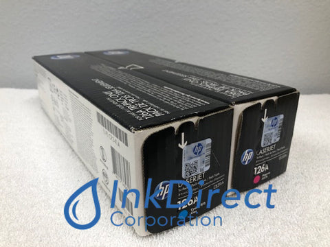 1 - Each CE311A CE313A HP 126A Toner Cartridge Cyan Magenta CP1025 CP1025NW Toner Cartridge , HP - All-in-One LaserJet CP1025, CP1025NW,