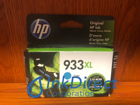 Expired) Genuine HP CN054AN CN054AA HP 933XL Ink Jet Cartridge Cyan Ink Jet Cartridge , HP - InkJet Printer OfficeJet 6100, 6600, 6700,