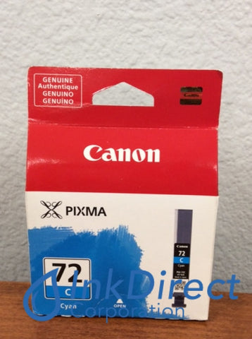 Genuine Canon 6404B002AA 6404B002 PGI-72C Ink Tank Cyan Ink Tank , Canon   - InkJet Printer  Pixma Pro 10,