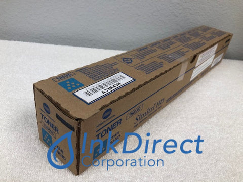 Genuine Konica Minolta A33K43H TN-512C TN512C (Low Yield) Toner Cartridge Cyan Bizhub C454 C554 Toner Cartridge , Konica-Minolta - Multi Function BizHub C454, C554,