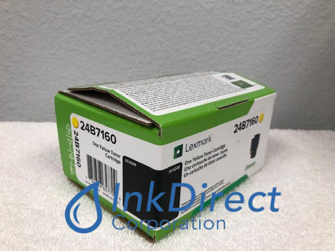 Genuine Lexmark 24B7160 Toner Cartridge Yellow XC2240 XC4240 Toner Cartridge , Lexmark &nbsp; - Multi Function &nbsp;XC 2240, &nbsp;4240