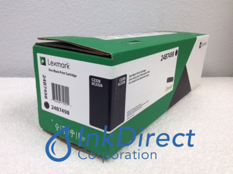 Genuine Lexmark 24B7498 Toner Cartridge Black C2326 XC2326 Toner Cartridge , Lexmark &nbsp; - Laser Printer &nbsp; C2326, &nbsp;XC2326