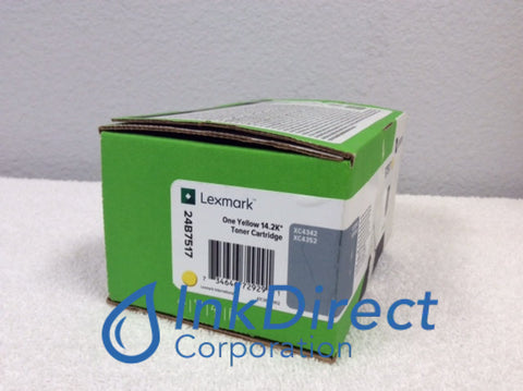 Genuine Lexmark 24B7517 Toner Cartridge Yellow XC4342 XC4352 Toner Cartridge , Lexmark &nbsp; - Laser Printer&nbsp; &nbsp;XC4342,&nbsp; XC4352