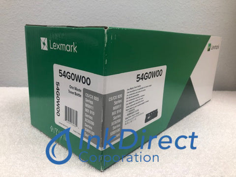 Genuine Lexmark 54G0W00 Waste Toner Container CS921de CS923de CX920de CX921de CX922de MS911de Waste Toner Container , Lexmark &nbsp; - Laser Printer &nbsp; CS921de, &nbsp;CS923de, &nbsp; - Multi Function &nbsp; CX920de, &nbsp;CX921de, &nbsp;CX922de, &nbsp;CX923dte, &nbsp;CX923dxe, &nbsp;CX924dte, &nbsp;CX924dxe, &nbsp;MS911de, &nbsp;MX910de, &nbsp;MX910dxe, &nbsp;MX911de, &nbsp;MX912de,