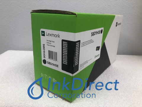 Genuine Lexmark 58D1H0E Toner Cartridge Black MS 725dvn 823n 825dn 826de MX 722ade 822ade 826ade Toner Cartridge , Lexmark&nbsp; &nbsp;- Laser Printer&nbsp; MS 725dvn,&nbsp; 823dn,&nbsp; 823n,&nbsp; 825dn,&nbsp; 826de,&nbsp; MX&nbsp; 722ade,&nbsp; 722adhe,&nbsp; 822ade,&nbsp; 822adxe,&nbsp; 826ade,&nbsp; 826adxe,