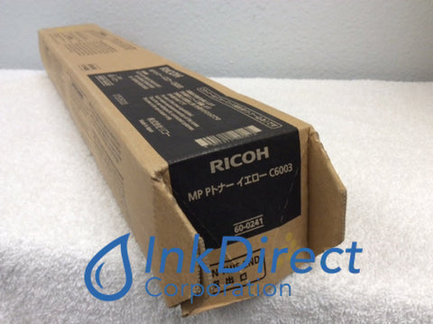 Genuine Ricoh Savin Lanier 60-0241 841850 841854 MP C6003 Print Cartridge Yellow MP C4503 C5503 C6004 Print Cartridge , Ricoh&nbsp; &nbsp;- Multi Function&nbsp; AFICIO MP C4503,&nbsp; MP C5503,&nbsp; MP C6003,&nbsp; AFICIO COLOR&nbsp; MP C6004SP,