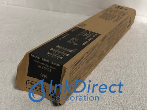 Genuine Ricoh Savin Lanier 842477 (841751) MP C5502 Print Cartridge Black Print Cartridge , Ricoh - Multi Function MP C4502, C5502, C5502A,