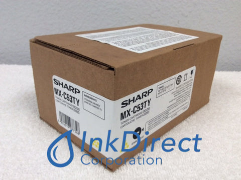 Genuine Sharp MXC53TY MX-C53TY Toner Cartridge Yellow MX-C528P Toner Cartridge , Sharp &nbsp; - Color Printer &nbsp;MX-C 528P,