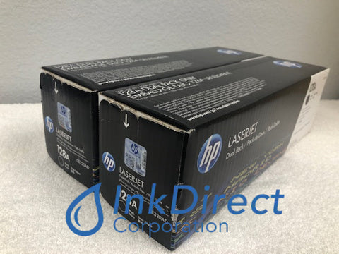 HP CE320AD (CE320A * 2) 128A Toner Cartridge Black CM1415 CP1525NW Toner Cartridge , HP - All-in-One Color LaserJet Pro CM1415 Series, - Laser Printer Color LaserJet Pro CP1525NW,