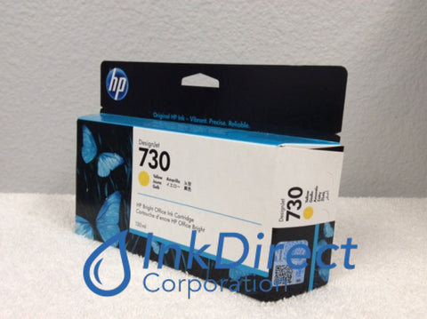 HP P2V64A HP 730 Ink Jet Cartridge Yellow DesignJet T1700 T1600 T2600 Ink Cartridge , HP - PostScript Printer DesignJet T1600, T1600dr, T1700, T1700dr, T2600, T2600dr,