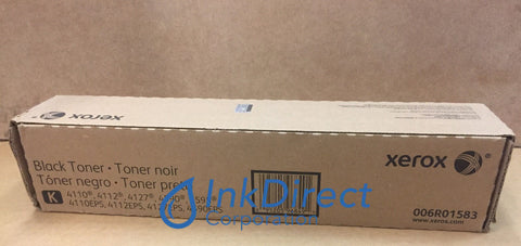 Xerox 6R1583 6R01583 006R01583 same as 6R1237 6R90378 Toner Cartridge Black Toner Cartridge , Xerox - Copier 4110ESP, 4112, 4127, 4590, 4595,