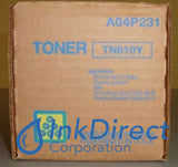 Genuine Konica Minolta A04P230 A04P231 Tn-610Y Tn610Y Toner Cartridge Yellow