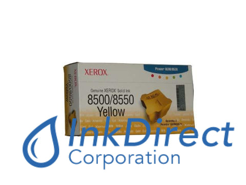 Genuine Xerox 108R671 108R00671 Phaser 8500 Ink Stick Yellow