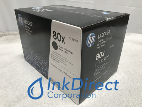 HP CF280XD ( 80X Dual Pack Toner Cartridge Black Pro 400 M401A 400 400 M401DN 400 M401DW – Direct Corporation